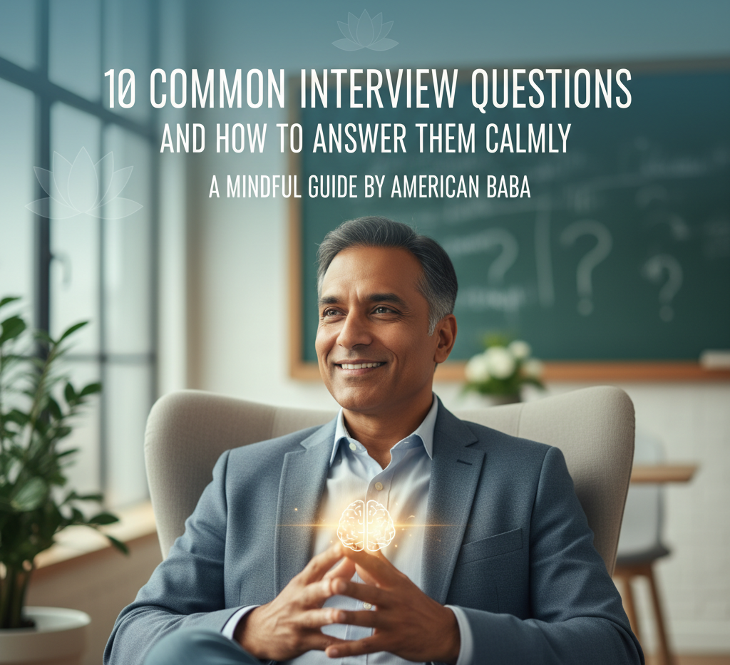 10 Common Interview Questions and How to Answer Them Calmly