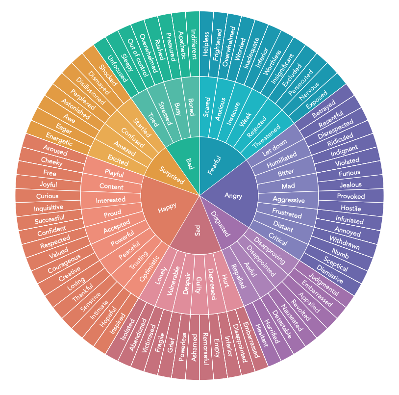The Feelings Wheel